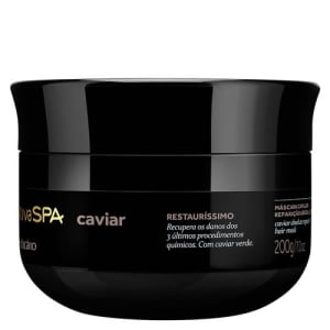 Nativa SPA Caviar Máscara Capilar para Cabelos Reparados, 200g