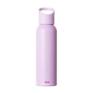 Garrafa em Alumínio com Tampa 600ml Lilás, BRW