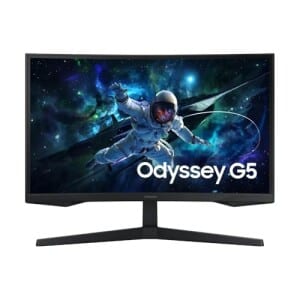 Monitor Gamer Samsung Odyssey G5 27 Resolução QHD Taxa de atualização de 165Hz & 1ms de tempo de respost