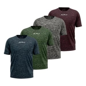 Kit com 4 Camisetas Dry Alpha