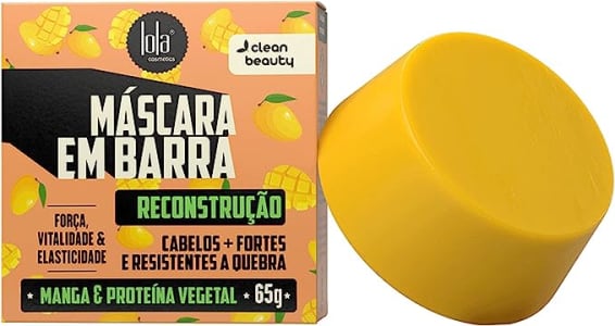 Lola Cosmetics Reconstrução - Máscara Capilar em Barra 65g