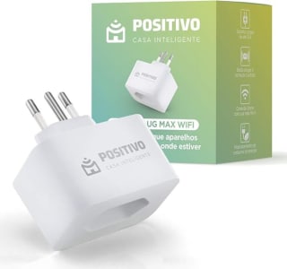 Smart Plug Max Wi-Fi Positivo Casa Inteligente 16A NBR 14136 Configuração Rápida 1600W Bivolt Compatível com Ale