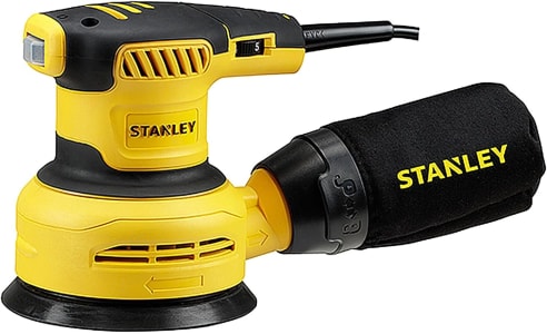 Lixadeira Roto Orbital Elétrica Para Acabamentos Stanley SS30, 110V