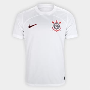 Camisa Corinthians I 23/24 s/n° Torcedor Nike Masculina - Branco
