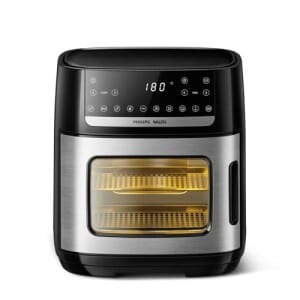 Philips Walita Fritadeira Airfryer Forno 12 Litros Preta 110V