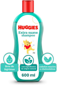 Huggies Extra Suave - Shampoo Infantil, 600ml