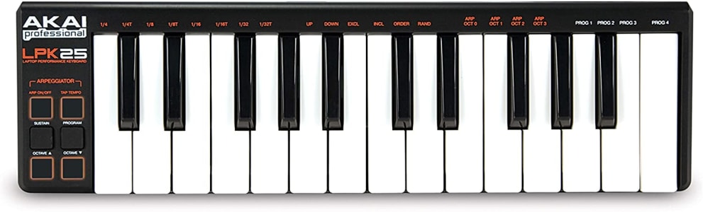 Teclado Controlador Midi USB LPK25 - AKAI Professional