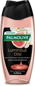 3 Unidades - Sabonete Líquido Para o Corpo Palmolive Luminous Oils Sensação Refrescante 250ml