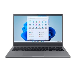 Notebook Samsung Book Intel Celeron Dual-Core, 4GB RAM, SSD 256GB, 15.6 Full HD, Windows 11 Home, Cinza - NP550XDA-KP3BR