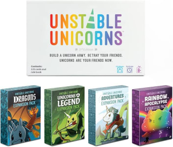 Unstable Unicorns Card Game - A Strategic Card Game And Party Game For Adults & Teens