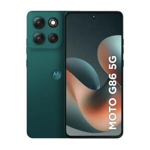 Smartphone Motorola Moto g86 5G - 512GB 24GB (8GB RAM+16GB Ram Boost) Tela 1.5K pOLED, 50MP Sony camera OIS Moto AI, videos em 4K, IP68 + IP69 - Verde
