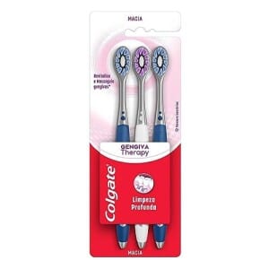 Colgate Gengiva Therapy Escova de Dente 3un