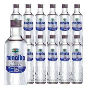 Agua mineral minalba premium sem gás 300ml -pack com 12 unid - Água Mineral - Magazine {{route.pmdStoreName}}