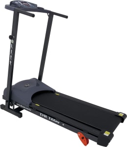 Esteira Eletrônica DR 1600 DREAM FITNESS, Bivolt (Cinza/Preto)