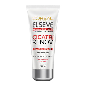 Leave In Reparador L'Oréal Paris Elseve Cicatri Renov 50ml - IncolorLeave In Reparador L'Oréal Paris Elseve Cicatri Renov 50ml - Incolor