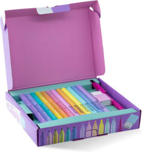 Kit Candy Faber-Castell Com Produtos Em Tons Pastel