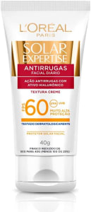 Protetor Solar L'oréal Paris Solar Expertise Antirrugas FPS 60 40g, L'oréal Paris