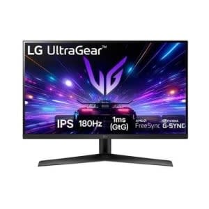 Monitor Gamer LG UltraGear 27" IPS Full HD, 180Hz, 1ms, DisplayPort e HDMI, G-Sync, FreeSync, HDR10, sRGB 99%, Preto - 27GS60F-B