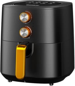 Gaabor Fritadeira Elétrica Air Fryer 6l 1400w Jumbo Tamanho Família 127v