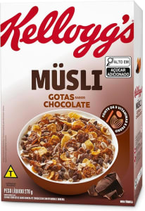 Cereal Müsli® gotas sabor chocolate Kellogg's® 270g