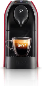 Cafeteira Espresso Três, Passione, Vermelha, 127V, 3 Corações