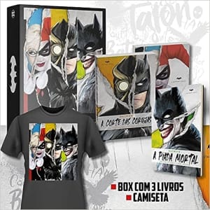 Coleção DC Comics | Box com 3 Livros + Camiseta Exclusiva