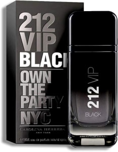 Perfume Masculino 212 Vip Black Carolina Herrera 100ml