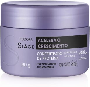 Eudora Creme Concentrado De Proteína Acelera O Crescimento 80g