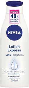 2 unidades - Hidratante Desodorante Nivea Lotion Express 200Ml, Nivea 