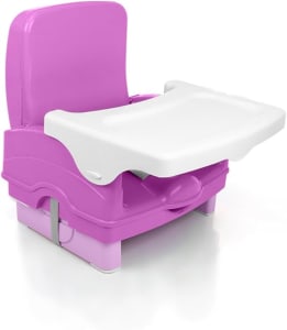 Cosco Kids, Cadeira de Refeição Portátil Smart, Rosa