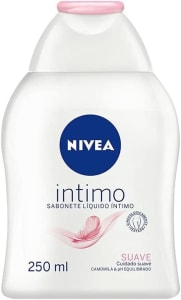 10 Unidades - Sabonete Líquido Íntimo Nivea Suave 250ml