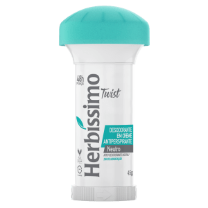 2 Unidades — Herbissimo Des Creme Twist Neutro 45g