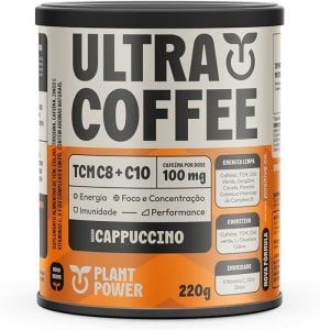 3 Corações Suplemento Ultracoffee Cappuccino 220G - Lata