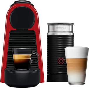 Nespresso Combo Essenza Mini Vermelha + Aeroccino 3, Cafeteira - 220v