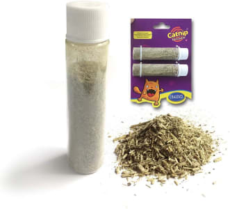 2 Tubos De Catnip 5 Tamanho G Chalesco Para Gatos