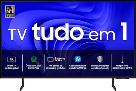 Samsung Smart Big TV 75" Crystal UHD 4K 75DU8000 - Painel Dynamic Crystal Color, Gaming Hub