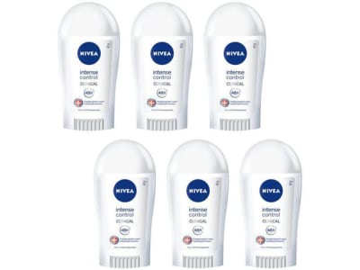 Kit Desodorante Nivea Clinical Intense Control - Barra Antitranspirante Feminino 42g 6 Unidades - Magazine Ofertaesperta