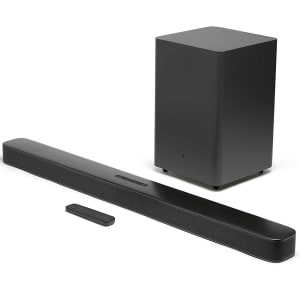 Soundbar JBL Bar 2.1 Deep Bass 2.1 Canais Bluetooth 206W Subwoofer Wireless - JBLBAR21DBBLKB