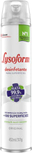 Lysoform Original, Desinfetante Aerossol, Desinfetante para superfícies, 432ml