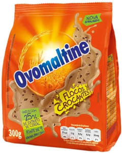10 Unidades de Achocolatado em Pó Ovomaltine Flocos Crocantes - 300g