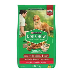 Ração Dog Chow Adulto Médio e Grande 10,1Kg