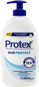 2 Unidades — Sabonete Líquido Antibacteriano para as Mãos Protex Duo Protect Duo Protect 400ml