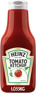 Heinz Ketchup Tradicional, 1,033KG - Tamanho Grande