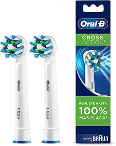 Refil para Escova Elétrica Oral-B Pro-Saúde Cross Action- 2 unidades, Oral-B, 2 Unidades