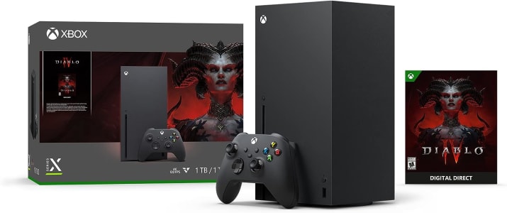 Console Xbox Series X + Jogo Diablo IV (Digital) - Microsoft