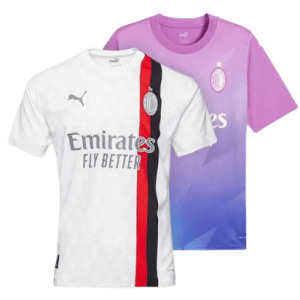 Kit Camisa Milan Away + Camisa Milan Third 23/24 Torcedor Masculina - Puma