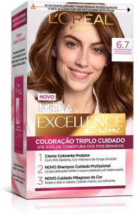 Coloração Imédia Excellence L'Oréal Paris 6.7 Chocolate Puro