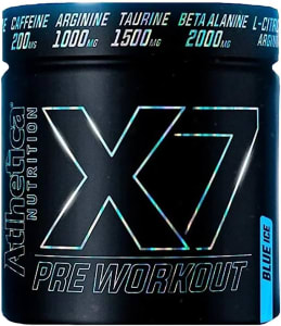 X7 Pre Workout (300 G) Blue Ice - Atlhetica Nutrition