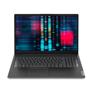 Notebook Lenovo V15 I5-1235u 8gb 256gb Ssd Linux 15.6"" Fhd 82ums00100 — Preto