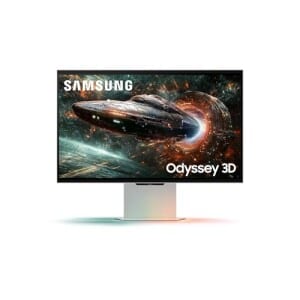 Monitor Odyssey 3D sem óculos 27" 4k 165Hz 1ms HDMI DP USB prata